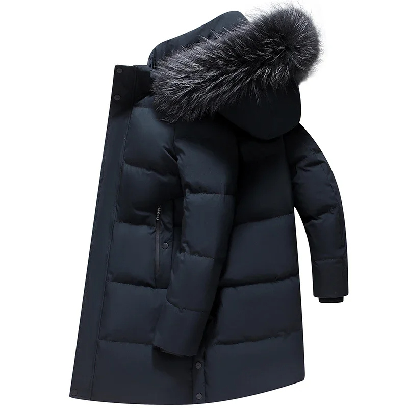FrostGuard - Parka vinterfrakke til mænd | Elegant varme til kolde vinterdage