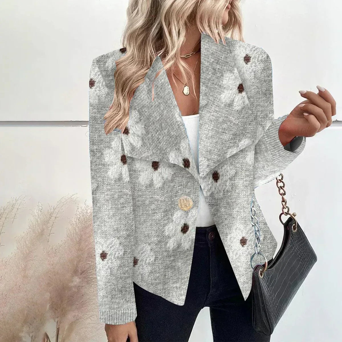 WarmElegance - Elegant langærmet cardigan | Stilfuld varme til hver sæson