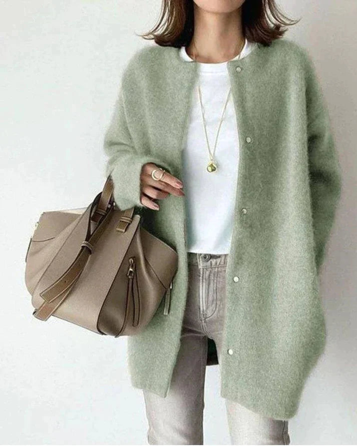EleganzKnit - Elegant og blød cardigan - komfort og stil til ethvert outfit