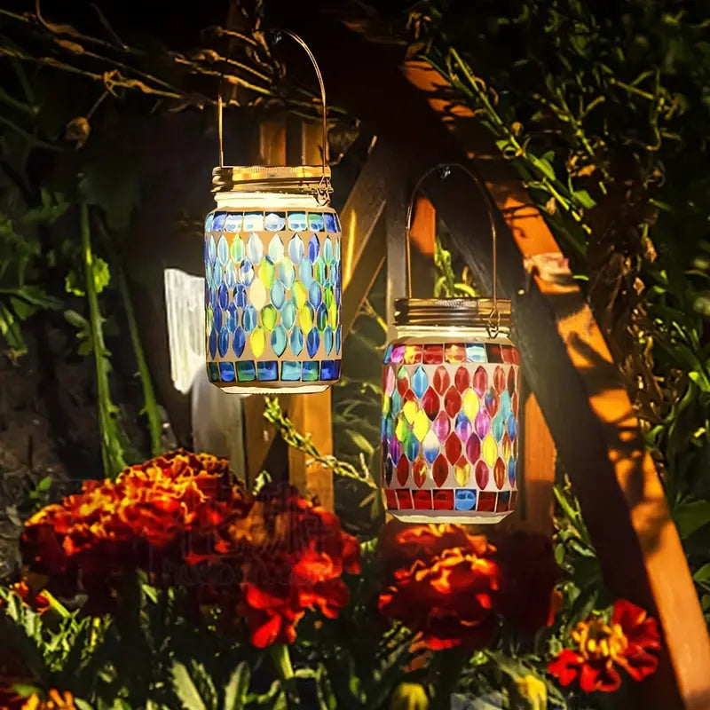 SolarLumo - Mosaiklampe med solceller