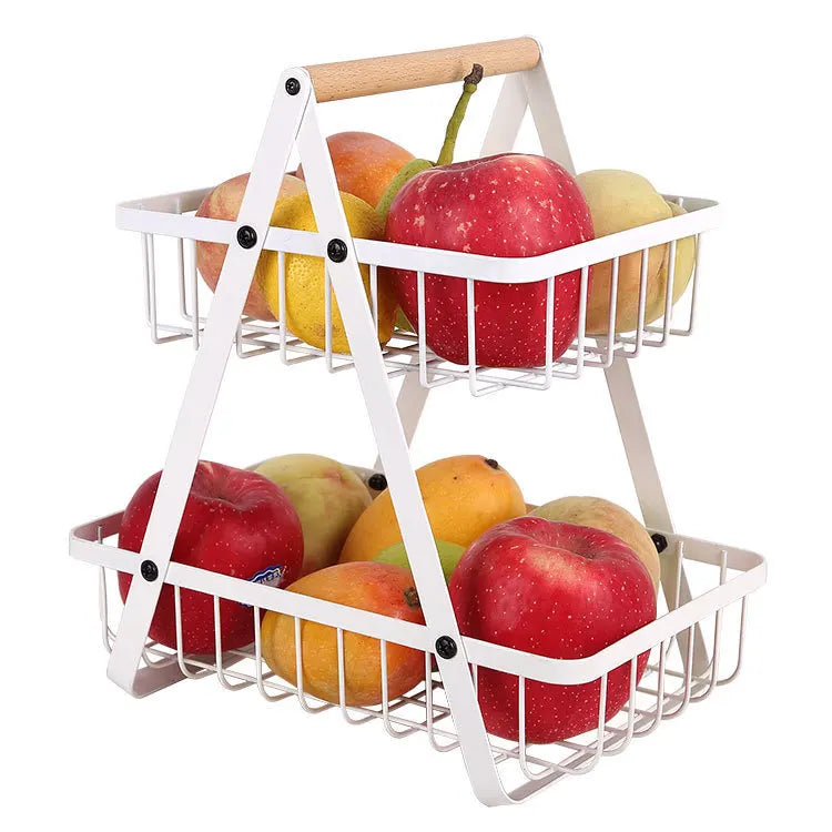 FruitLuxe - 2- og 3-lags frugtkurv | Perfekt til picnic eller i køkkenet