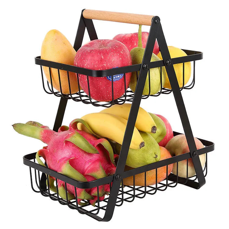 FruitLuxe - 2- og 3-lags frugtkurv | Perfekt til picnic eller i køkkenet