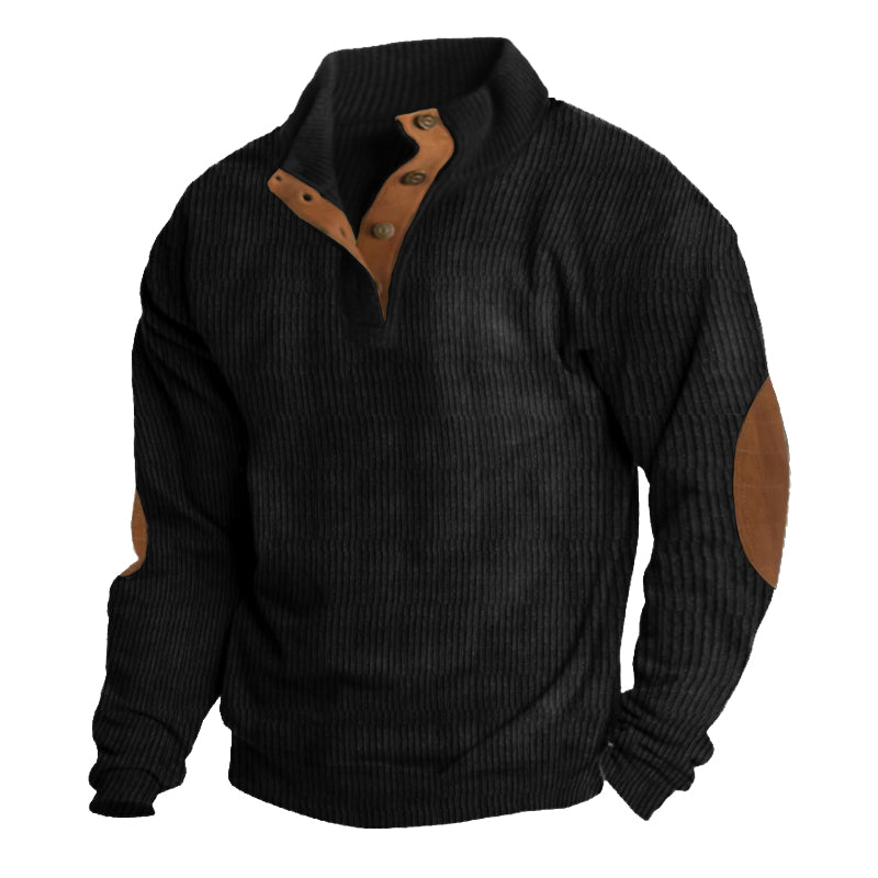 NoirKnits - Sweater med knapper | Tidløs stil og høj komfort til enhver lejlighed