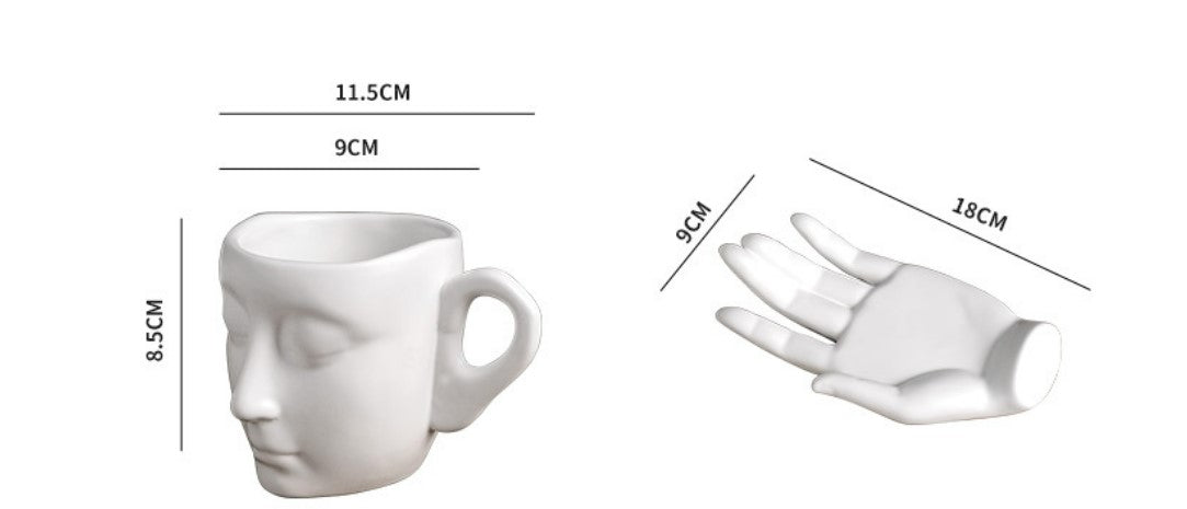 Kaffekunst - Keramisk håndduftende kaffekop