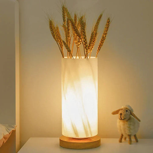 Håndlavet Blomsterlampe med Unikt Design og Blødt Lys – Atmosfærisk Belysning til Dit Hjem-1