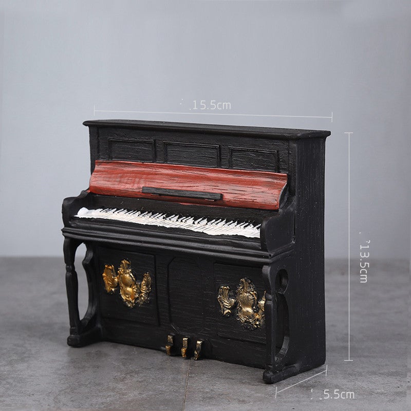 Variant image for Håndlavet Musikalsk Skulptur med Fem Unikke Musikere – Farverig Harpiks Dekoration til Hjemmet-6