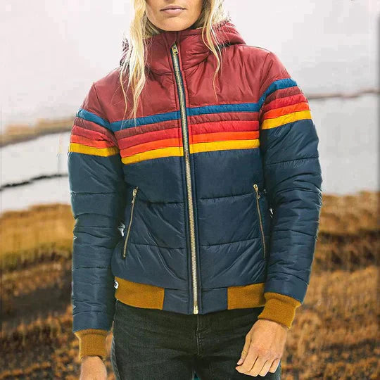 Natalia - Retro dunjakke | Ultimativ varme til kolde dage