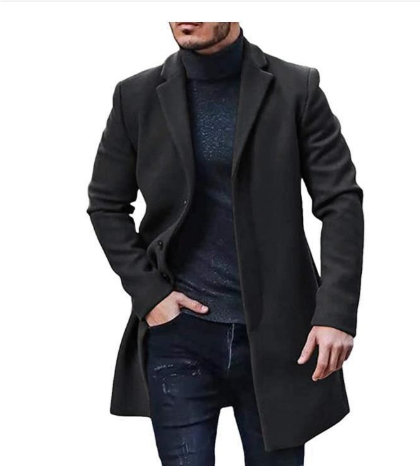 Walker - Lang trenchcoat til mænd | Klassisk elegance til køligere dage
