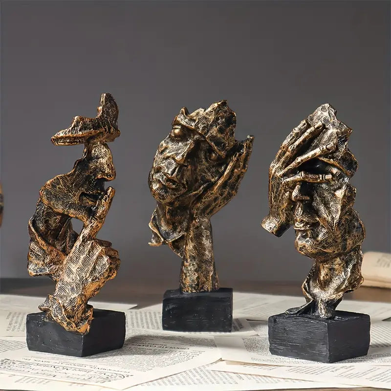 PersonaPiece | Dekorativ figur med kunstnerisk ansigt