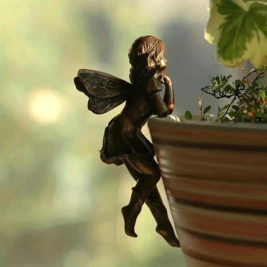 FairyBloom - Sæt med 4 søde blomsterpottevedhæng
