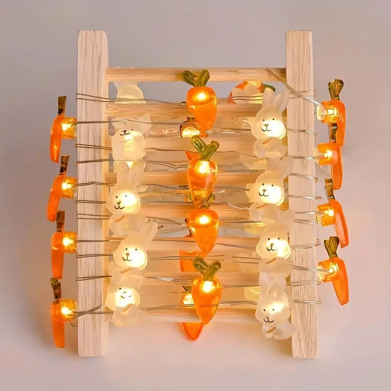 LumiFest - LED-lamper med kaninrod i kobbertråd