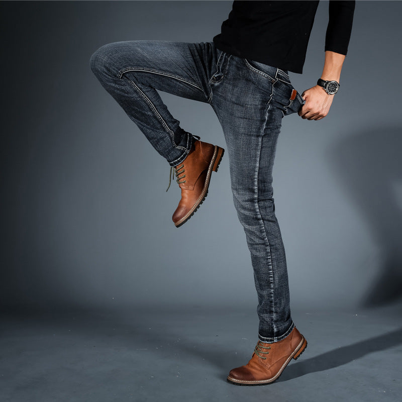Asher - Premium slim fit-jeans med stretch til mænd