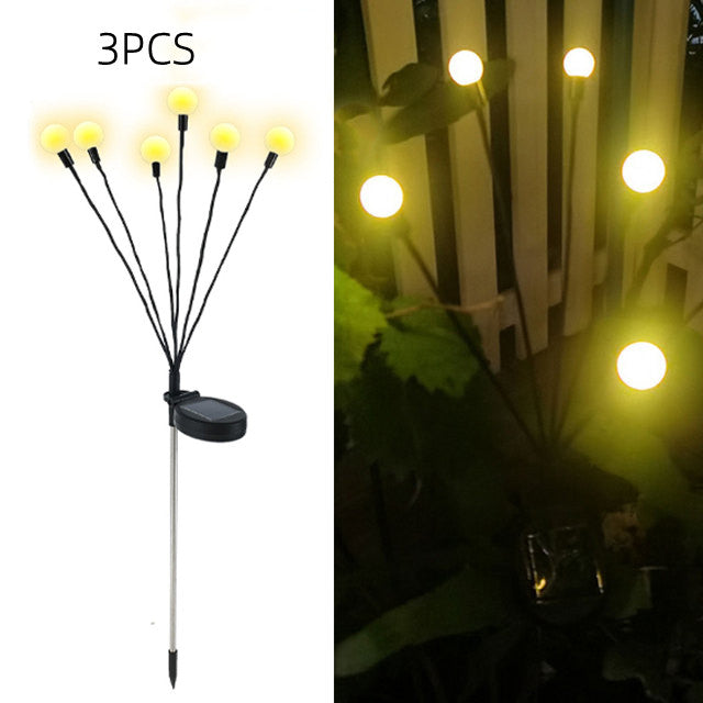 EcoLuxe - Firefly solcellelampe til udendørs brug