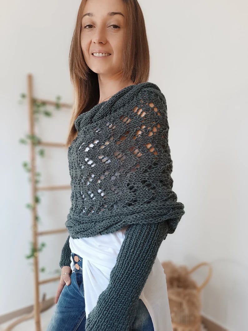 CozyKnit - Behageligt strikket tørklæde | Alsidig elegance til enhver lejlighed