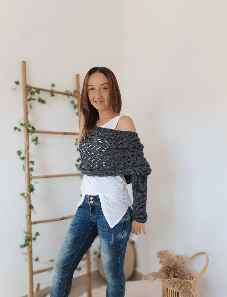 CozyKnit - Behageligt strikket tørklæde | Alsidig elegance til enhver lejlighed