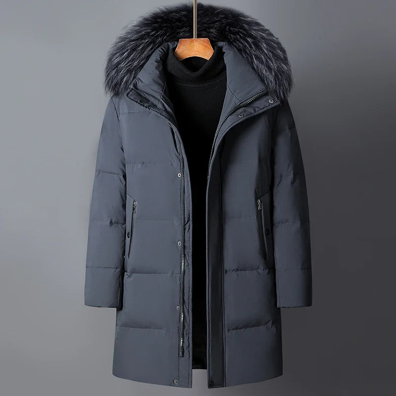 FrostGuard - Parka vinterfrakke til mænd | Elegant varme til kolde vinterdage