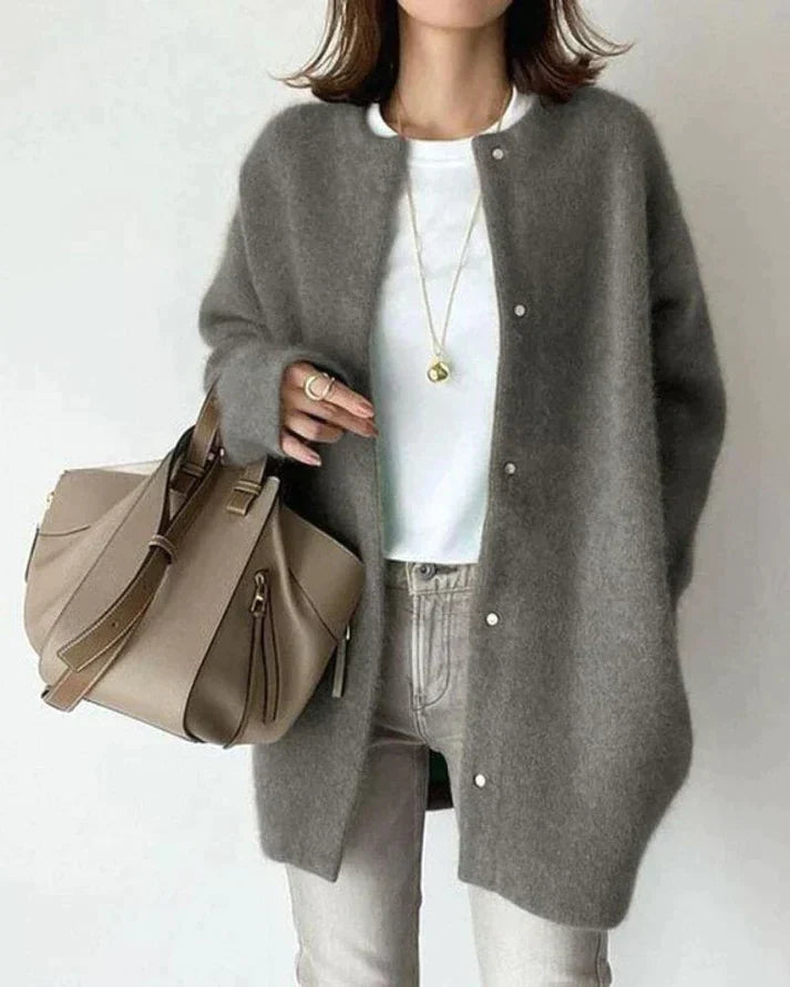 EleganzKnit - Elegant og blød cardigan - komfort og stil til ethvert outfit