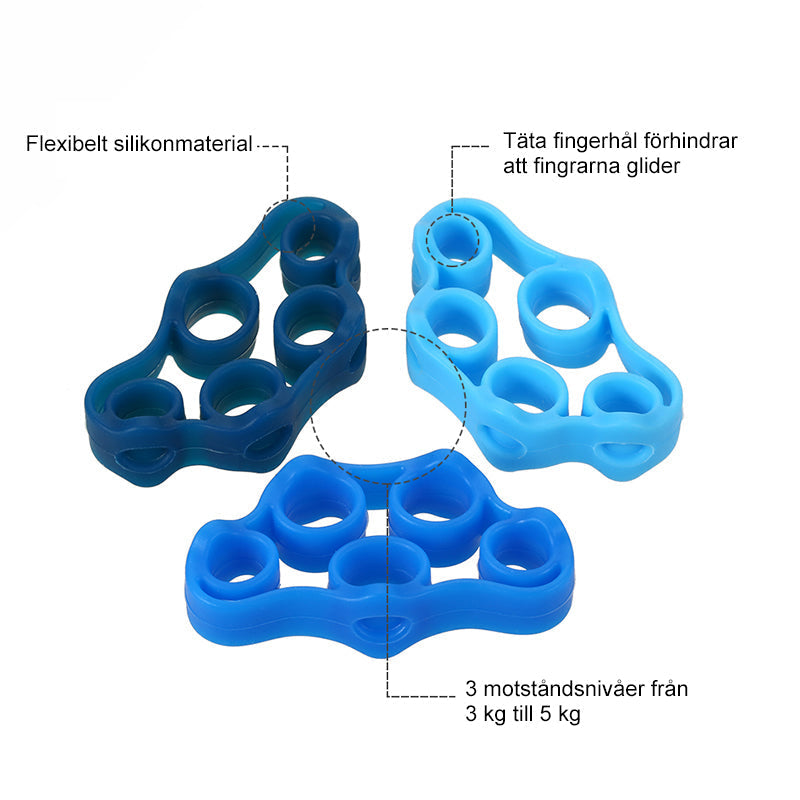 FlexiGrip - fingerstrop i silikone