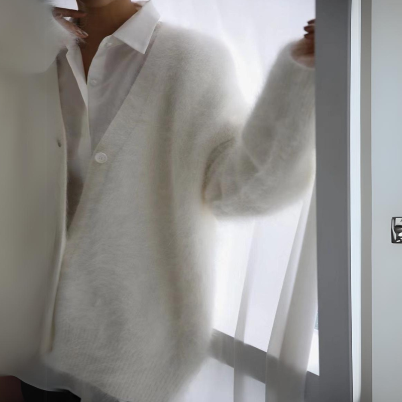 Catherine - Cardigan i kashmir | Luksuriøs elegance og tidløs skønhed