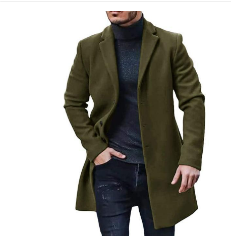 Walker - Lang trenchcoat til mænd | Klassisk elegance til køligere dage