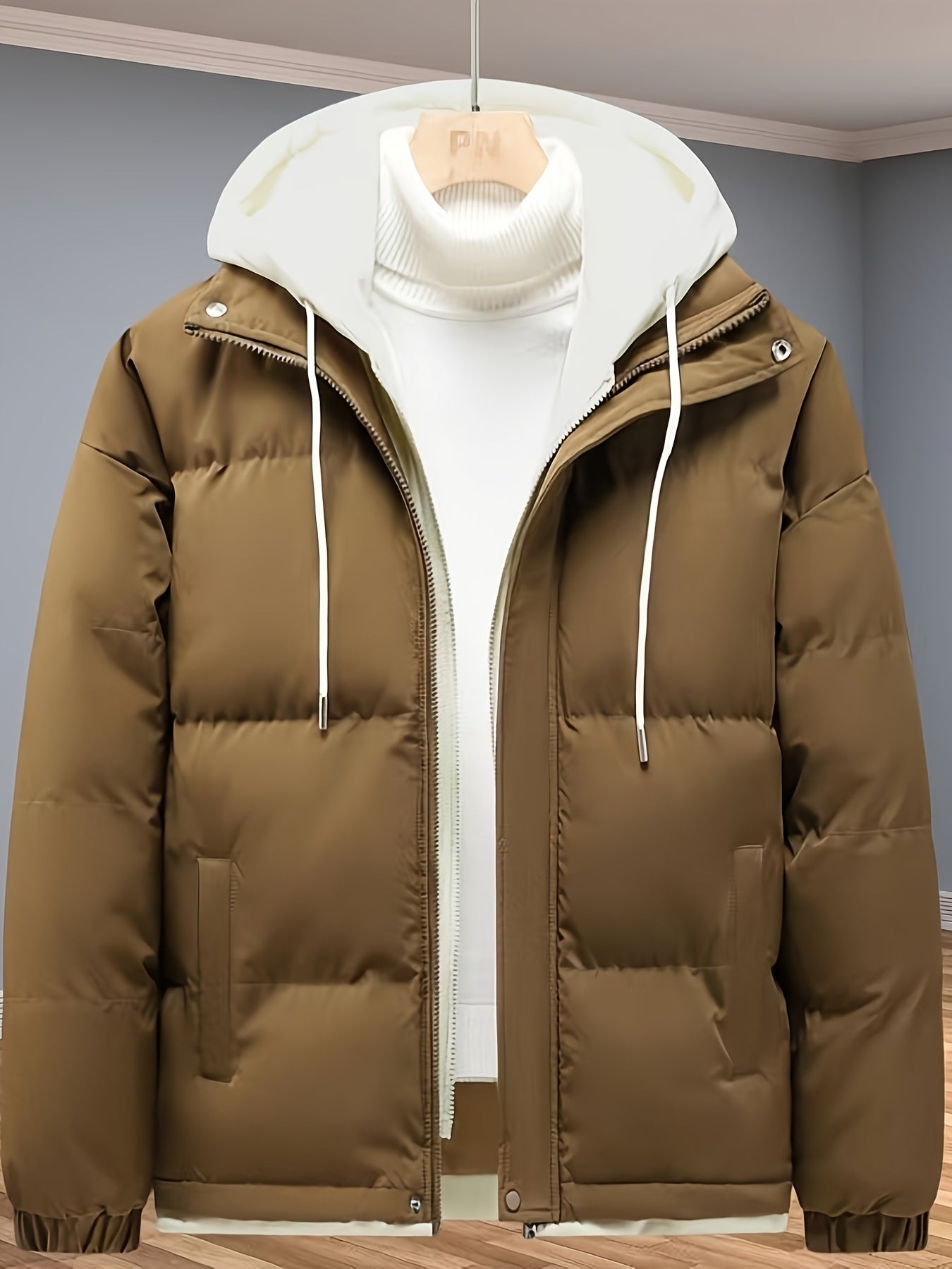 OutdoorsPro - Casual 2-i-1 tyk termisk vinterjakke til mænd