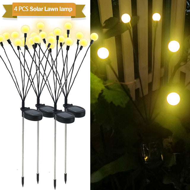 EcoLuxe - Firefly solcellelampe til udendørs brug