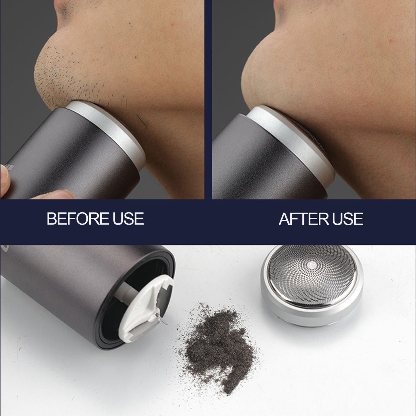 SmoothTrim - Mini elektrisk barbermaskine | For et rent look overalt