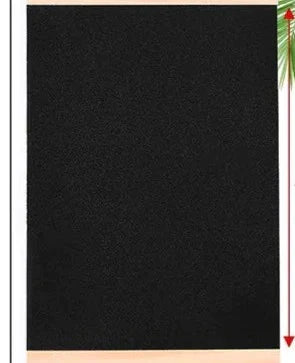 Kompakt Fyrretræ Tafel med Mini Tavle til Menus, Notater og Tegninger – Sort Design 15x20 cm-4