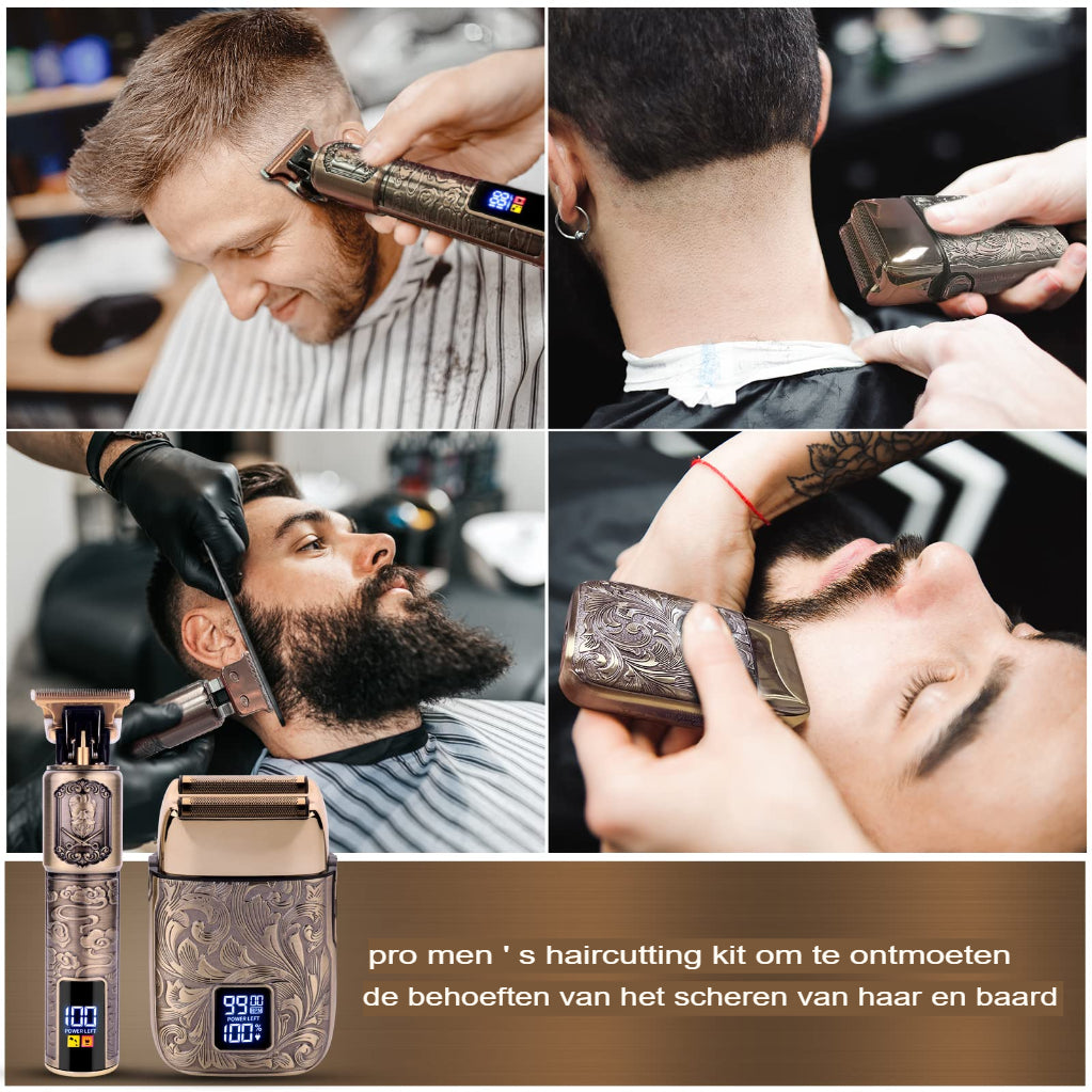 SharpTrim Pro - Elektrisk barbersæt