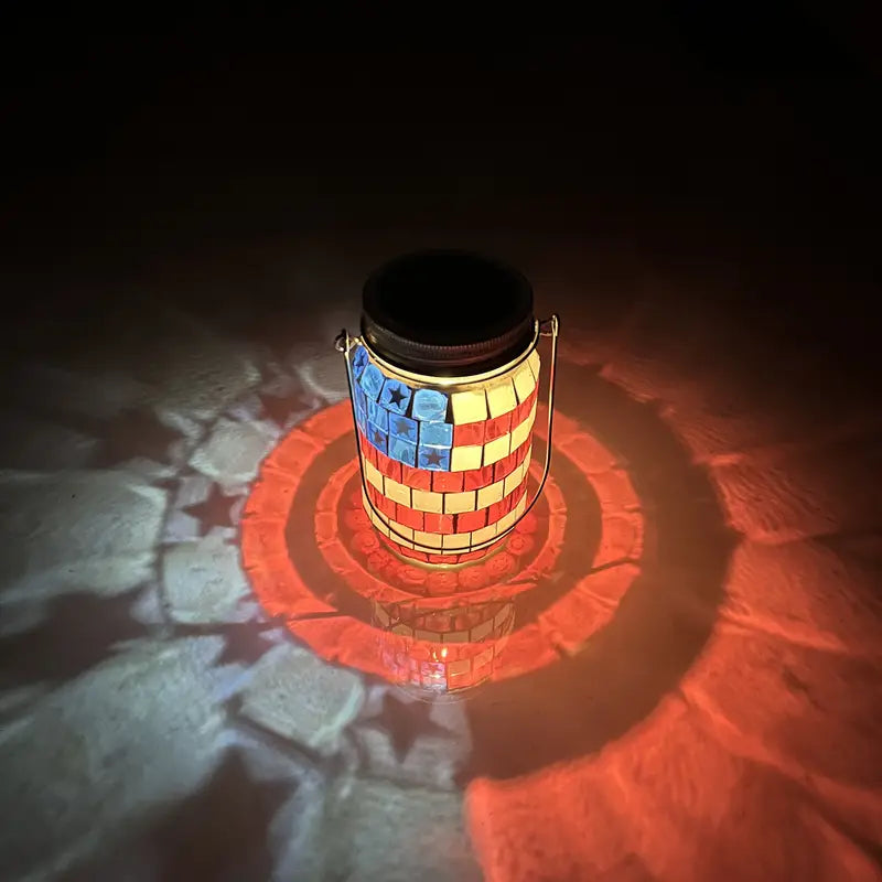 SolarLumo - Mosaiklampe med solceller