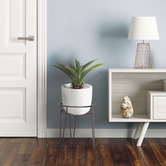 GreenStyle - mDesign Midcentury sæt med 3 gulvplanter i metal