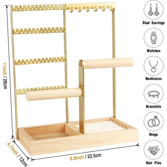 EleganceOrganizer - Stativ til organisering af smykker