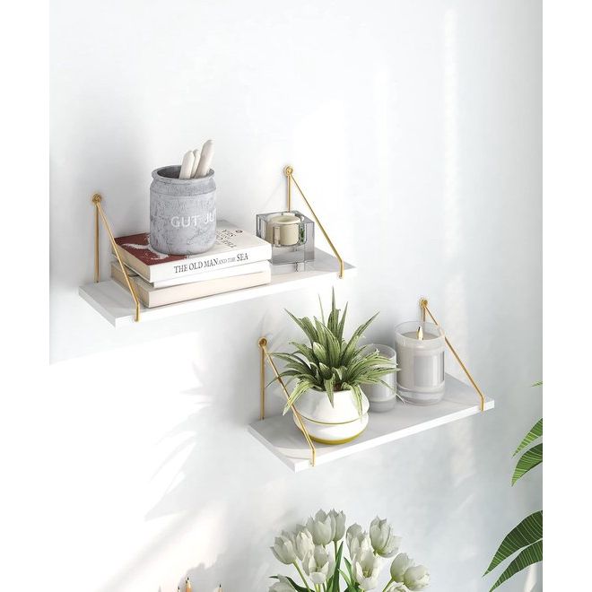 FlexiShelf - væghylde i træ til stuen