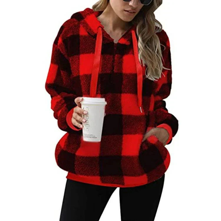 CozyChic - Dametrøje | Behagelig trøje med halv lynlås til enhver lejlighed!