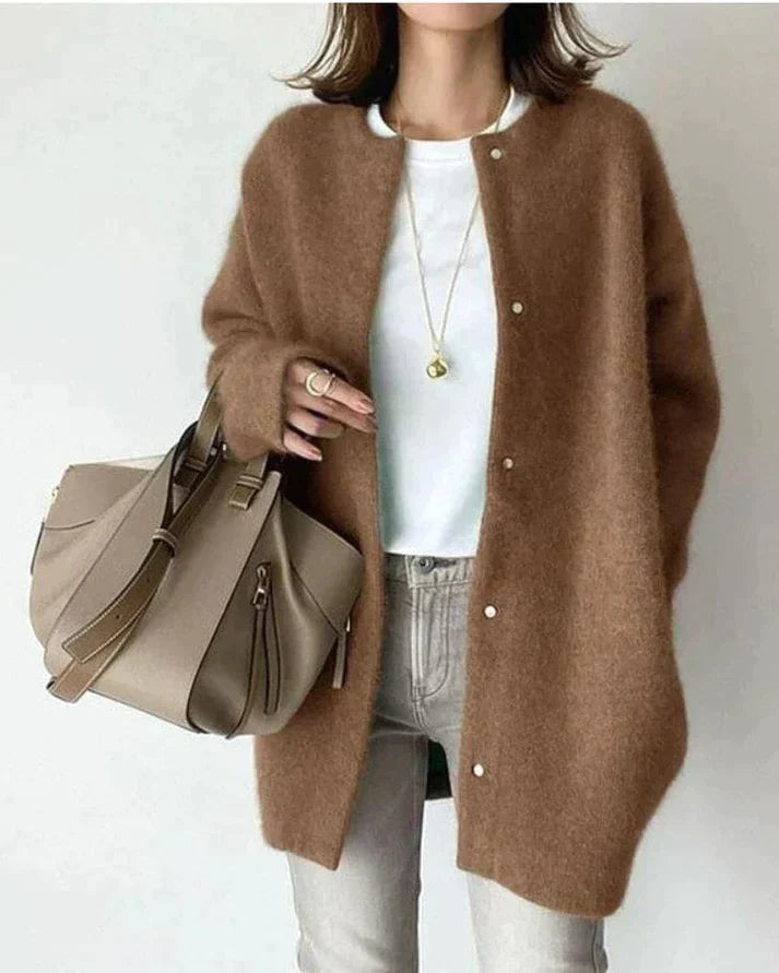 EleganzKnit - Elegant og blød cardigan - komfort og stil til ethvert outfit