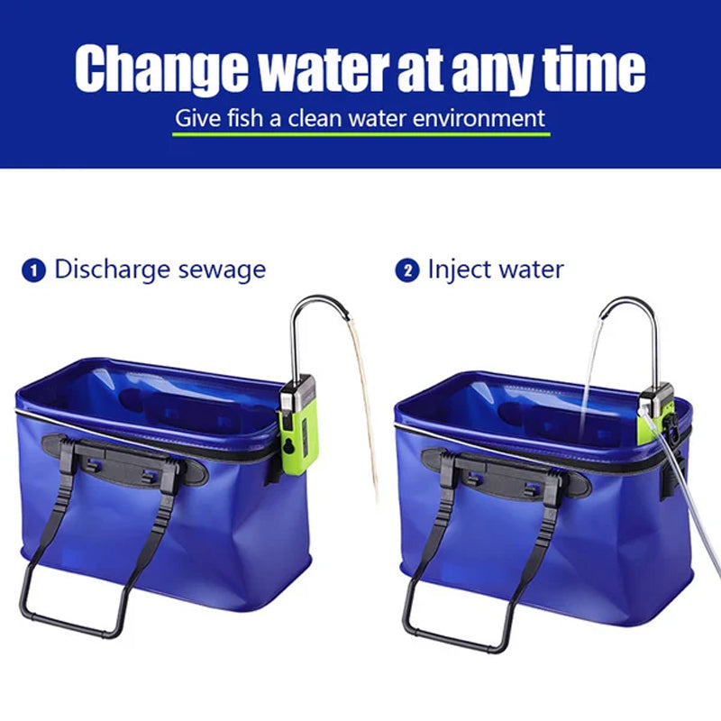AquaCatch - Fiskeri Intelligent iltpumpe - Bedre fiskeoplevelse