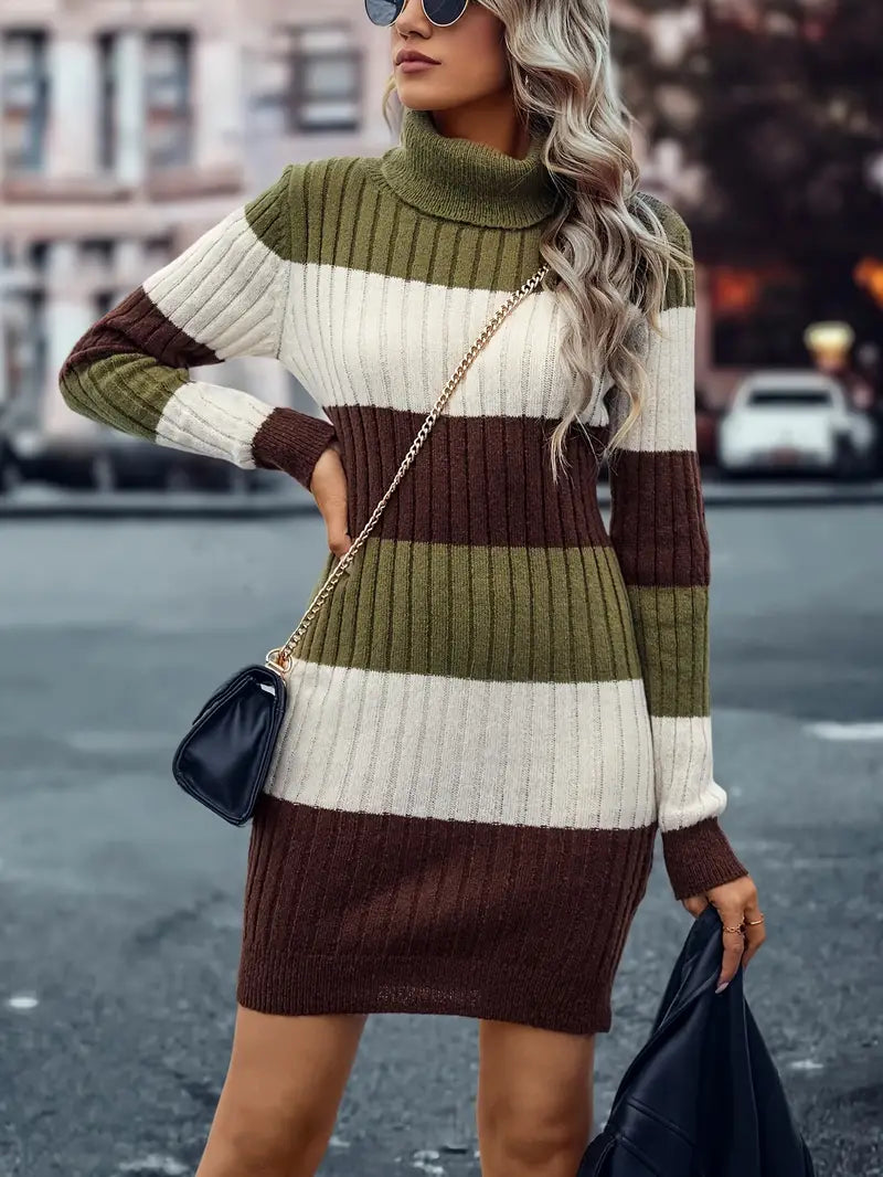 Gemma - Elegant bodycon-minikjole til damer med lange ærmer