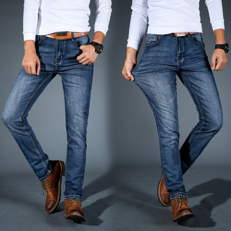 Asher - Premium slim fit-jeans med stretch til mænd