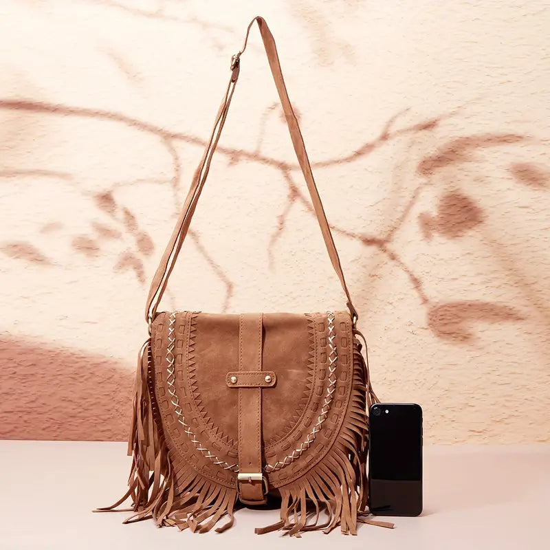 Penina - Crossbody-taske med kvast