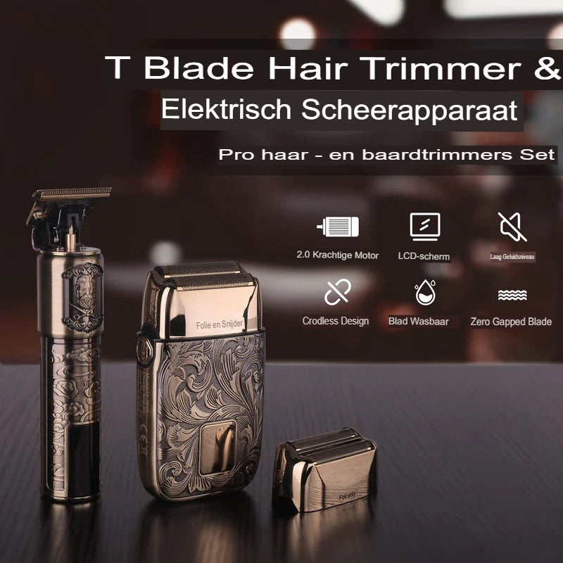 SharpTrim Pro - Elektrisk barbersæt