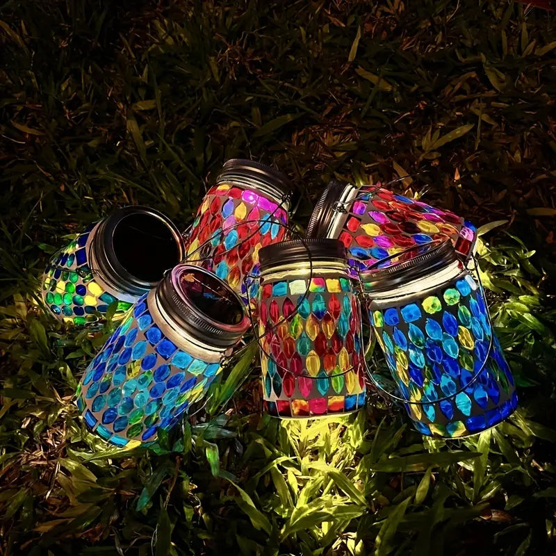 SolarLumo - Mosaiklampe med solceller
