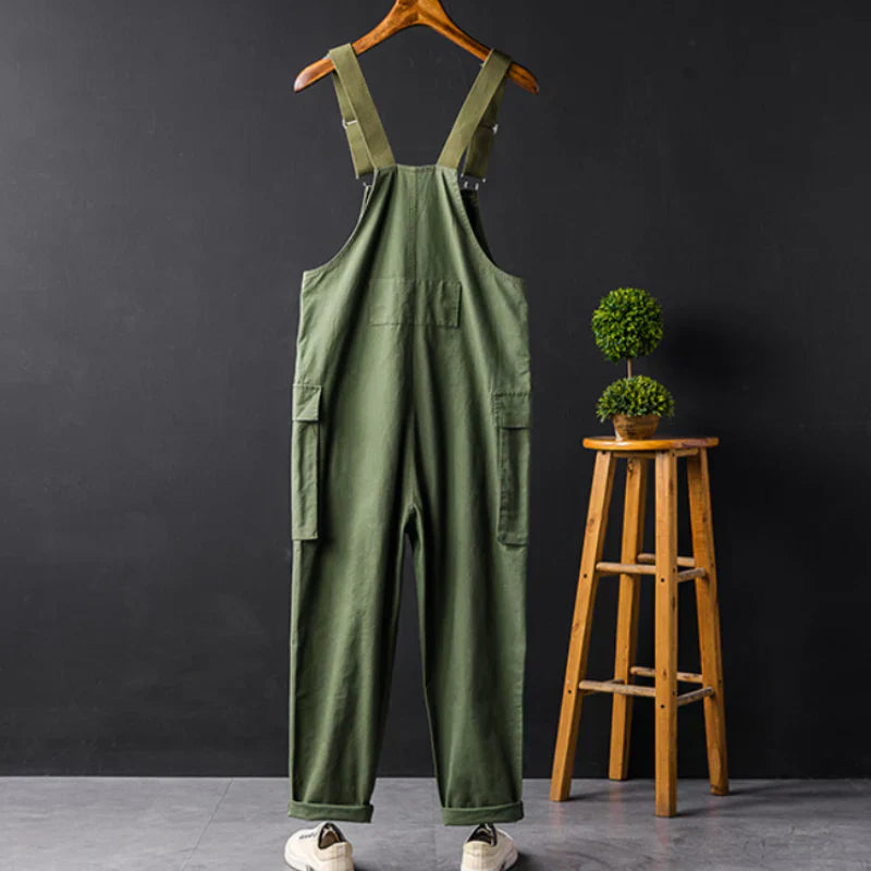 Amélie - Dungarees med cargolommer
