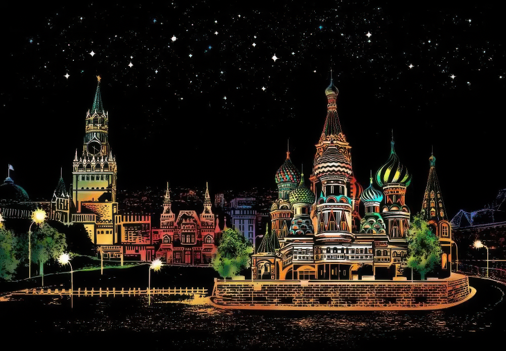ArtMaster - Magic Scratch Paintings - Kreativ og diskret malesjov