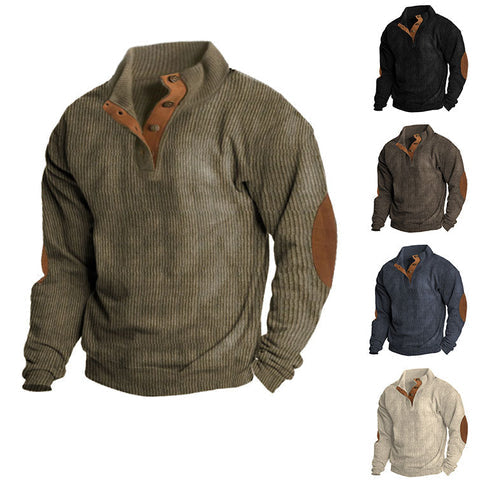 NoirKnits - Sweater med knapper | Tidløs stil og høj komfort til enhver lejlighed