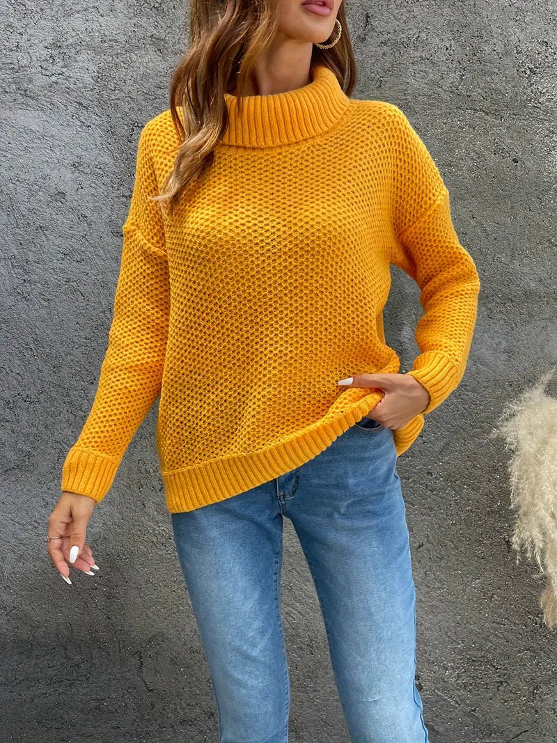 Sophie - Rullekravetrøje til kvinder | Alsidigt design til enhver lejlighed