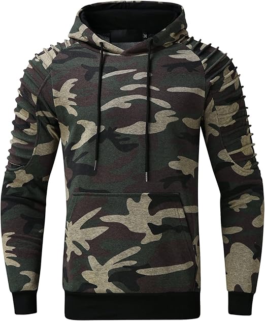 Ethan - Sweater i trendy camouflagefarve til stilfulde mænd