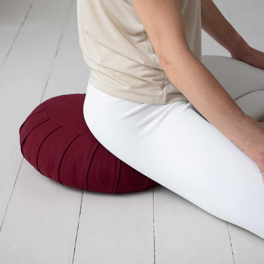 ZenBalance - Meditationspude lavet af økologisk bomuld med boghvedeskaller