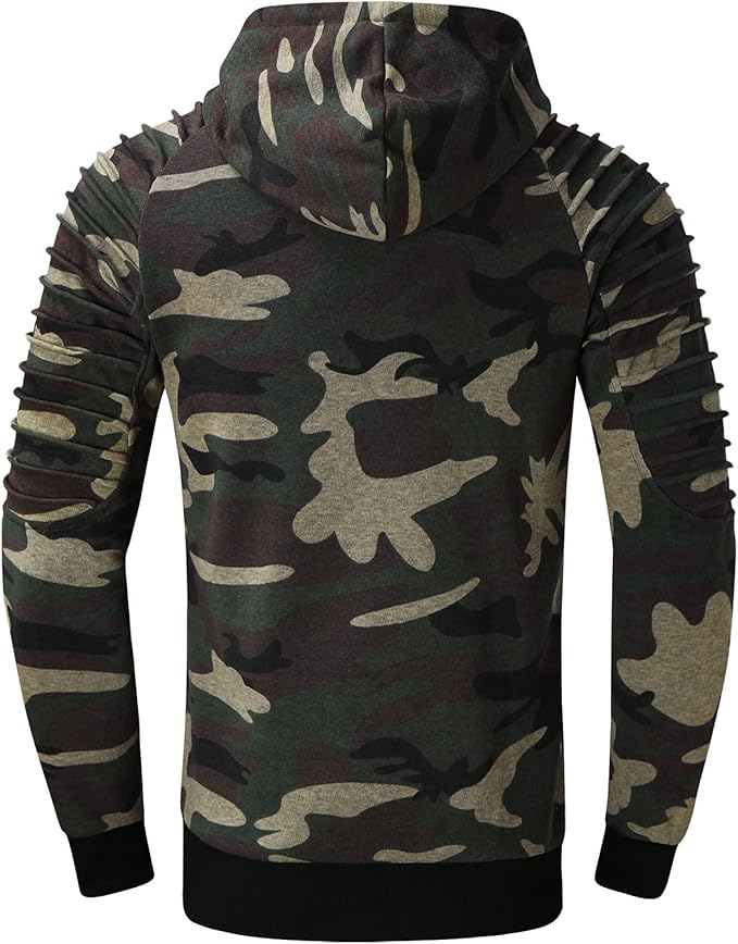 Ethan - Sweater i trendy camouflagefarve til stilfulde mænd