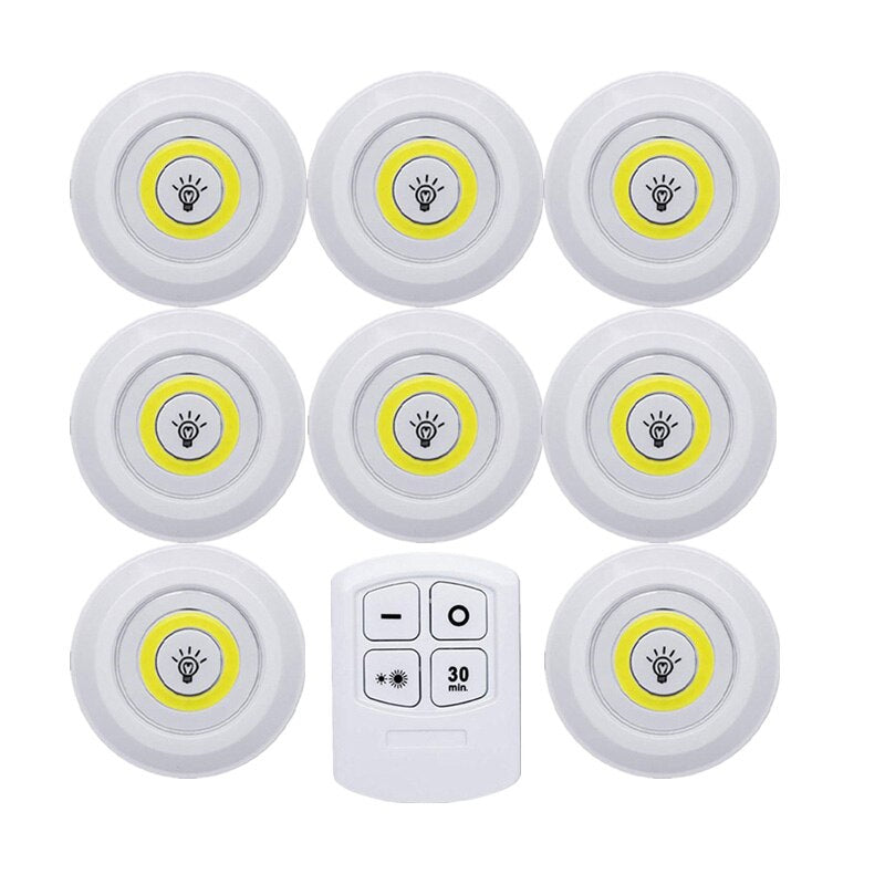 Variant image for Intelligent LED Lampe med Fjernbetjening og Justerbar Lysstyrke – Energibesparende Indendørs Loftlampe-3