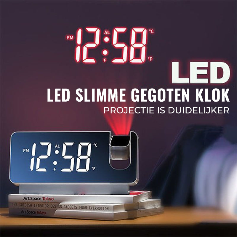 LumiTime - Digitalt vækkeur med intelligent tidsvisning på væggen